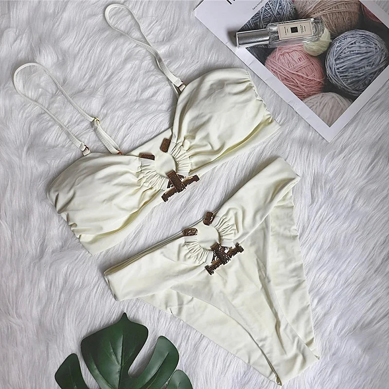 Sexy Bikini-Set mit Push-up-Effekt – Perfekt für Strand und Pool