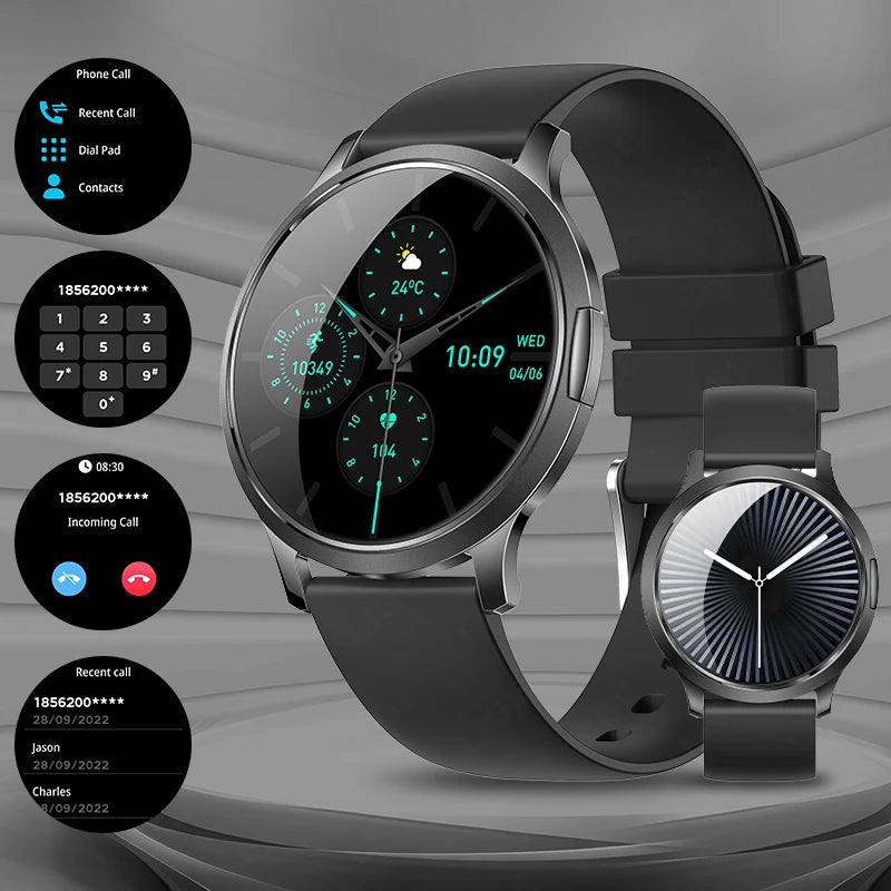 Damen Smartwatch mit 1,32 Zoll Touchscreen für Sport und Fitness