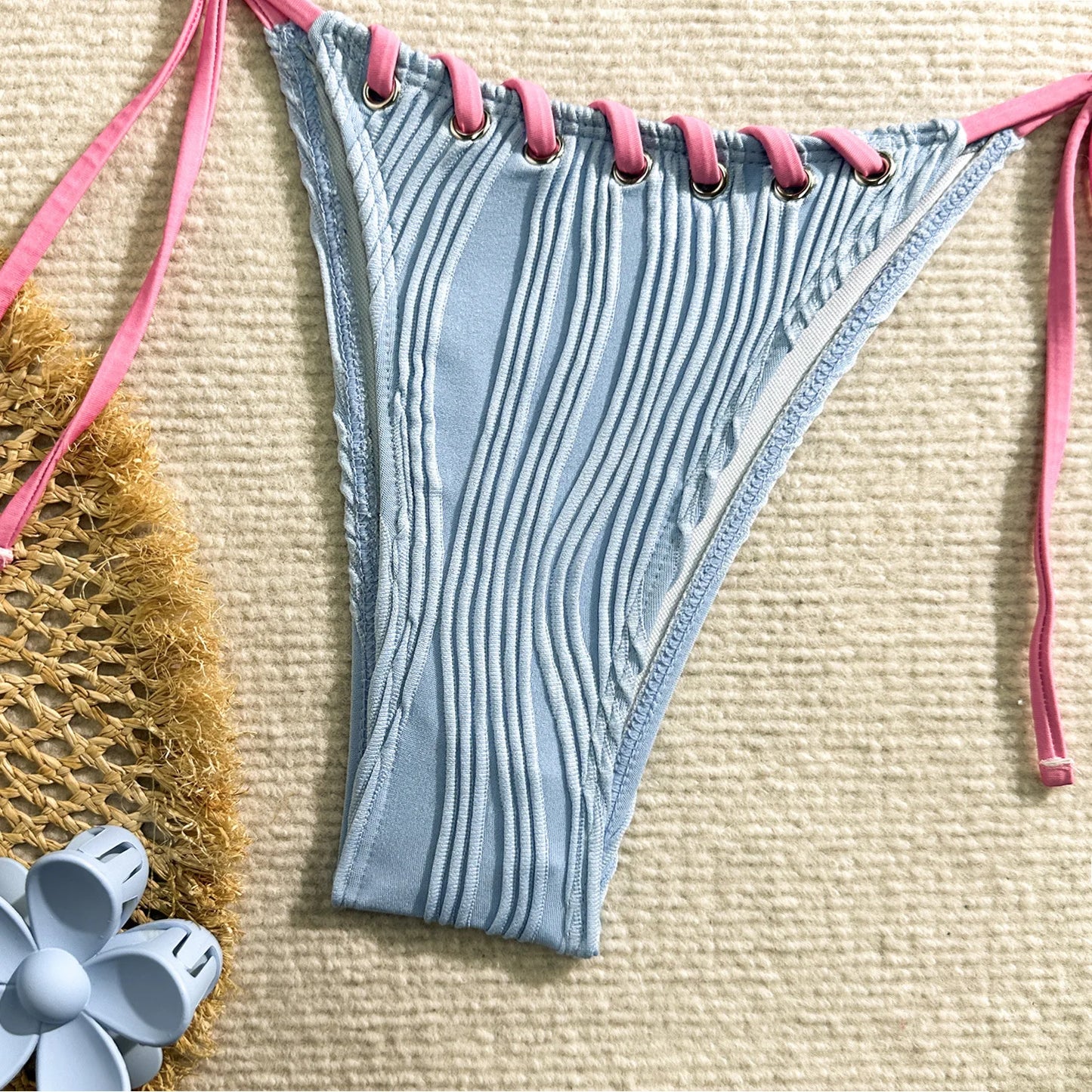 Sexy Brazilian Bikini-Set mit Push-Up-Effekt – Perfekt für Strand und Pool