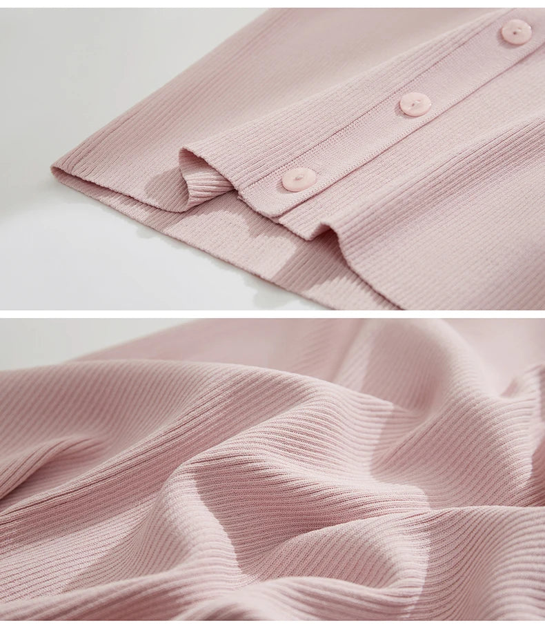 Damen T-Shirt im minimalistischen Stil aus leichter Baumwolle für den Sommer
