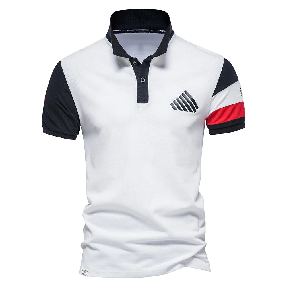 Herren Polo Shirt aus Baumwolle im lässigen Stil für den Sommer