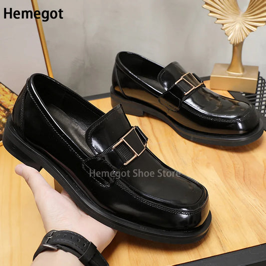 Elegante Herren-Loafer mit dicker Sohle – stilvoll & komfortabel