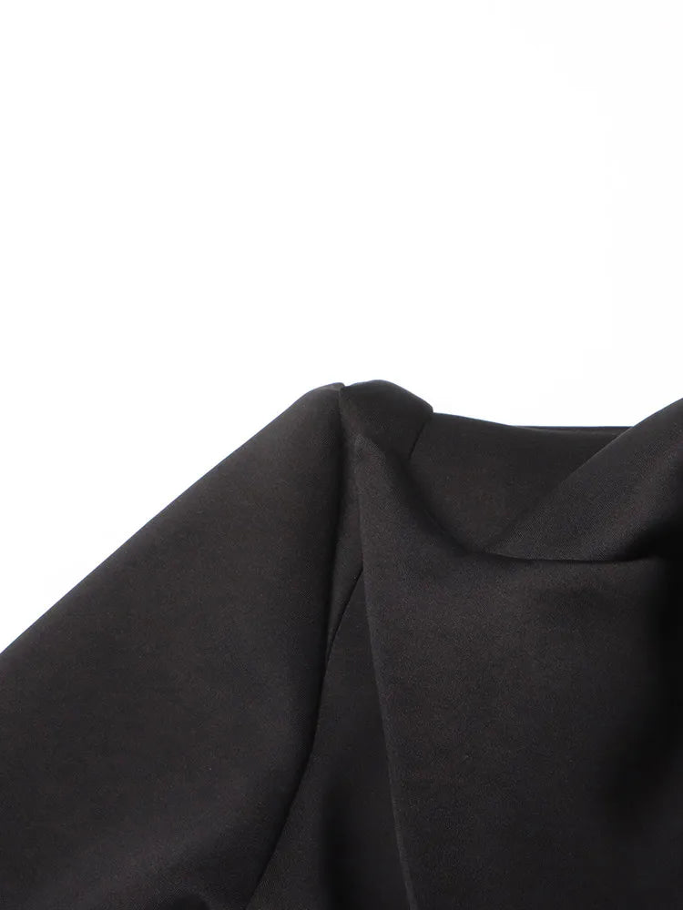 Elegantes ärmelloses Midi-Kleid mit Rundhalsausschnitt und Patchwork-Schal – stilvolle Tunika für Damen