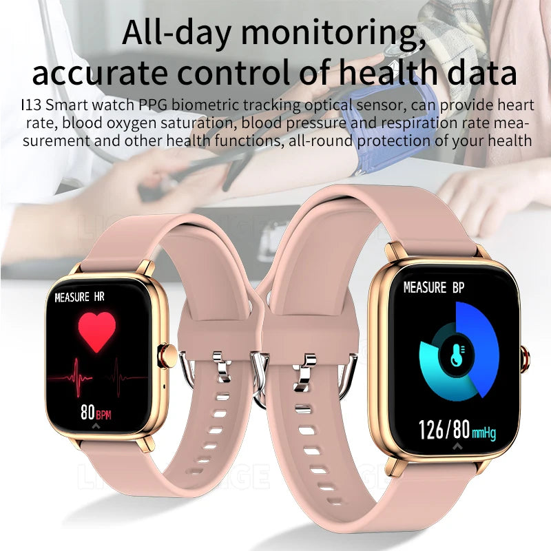 LIGE Anruf Smart Uhr Für Xiaomi DIY Uhr Gesicht 1,69 "Full Touch Screen Sport Fitness Armband Bluetooth Musik Smartwatch uhr