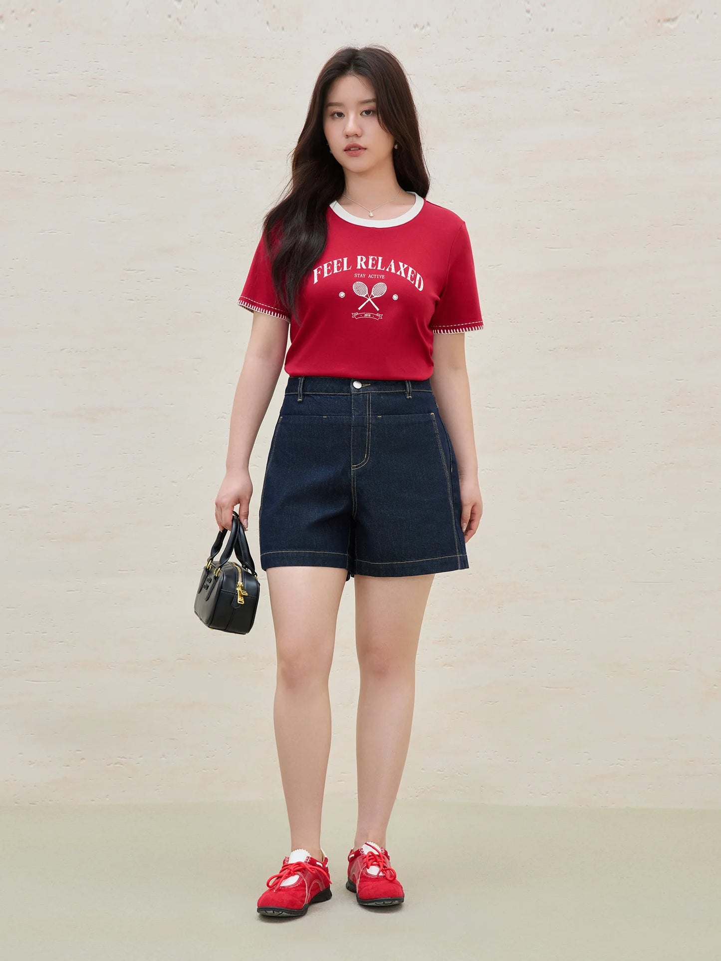 Sommerliches Damen-Zweiteiler-Set mit erfrischendem Design – Bluse und Rock im eleganten Casual-Stil