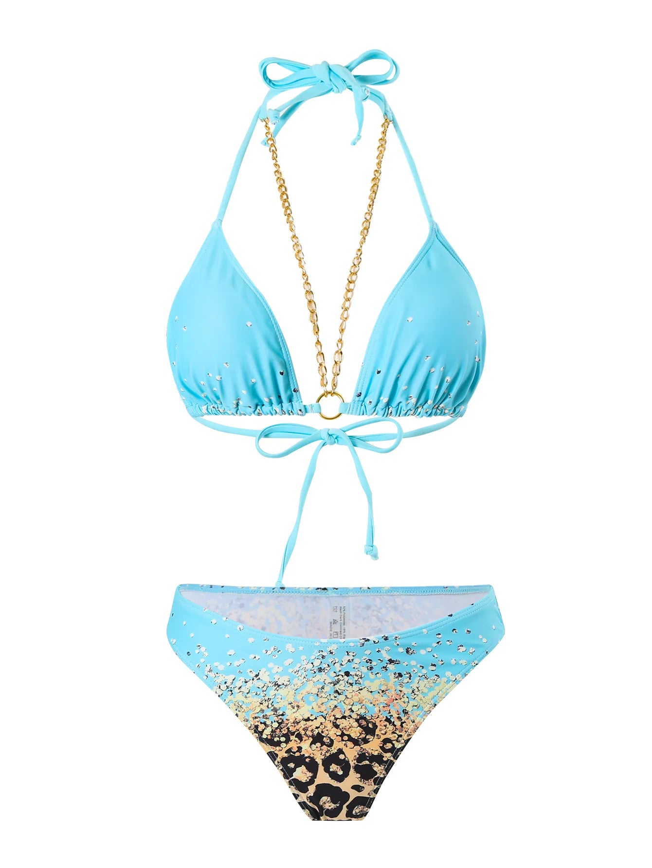 Sexy Bikini-Set in Pink – Solide Farbe ideal für Strand und Pool