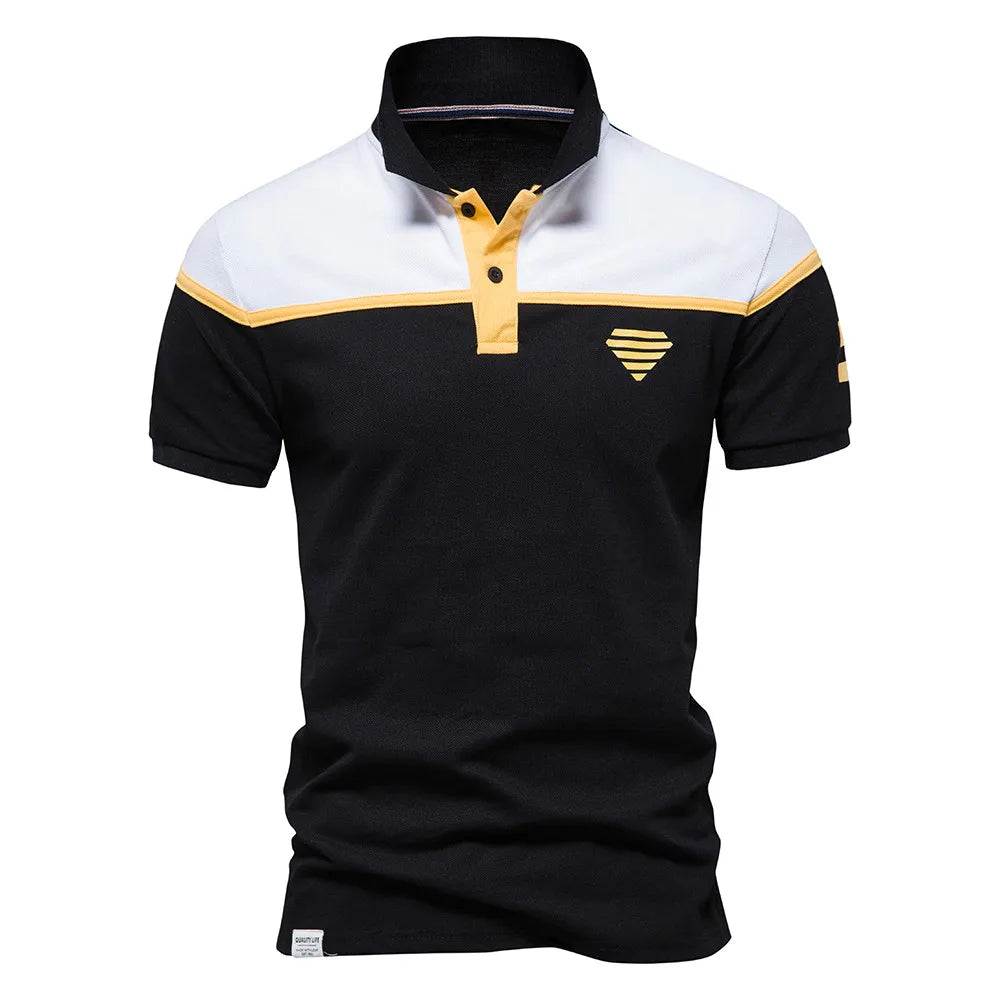 Herren Polo Shirt aus Baumwolle im lässigen Stil für den Sommer