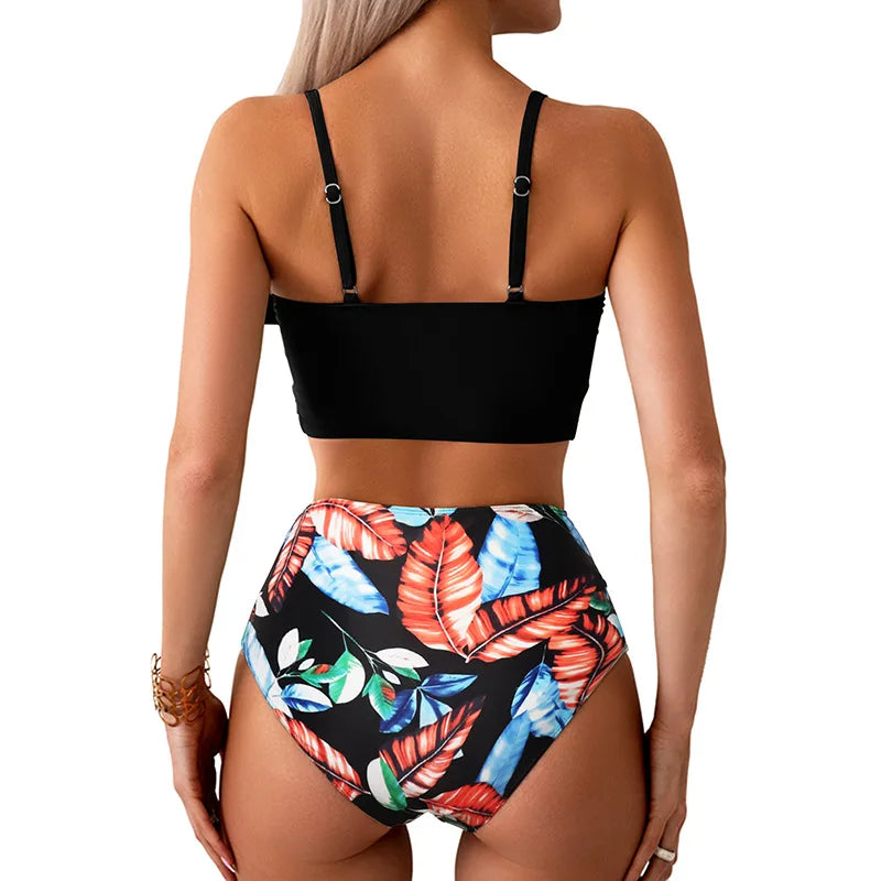 Dreiteiliges Damen-Bikini-Set im brasilianischen Stil – ideal für Strand und Pool