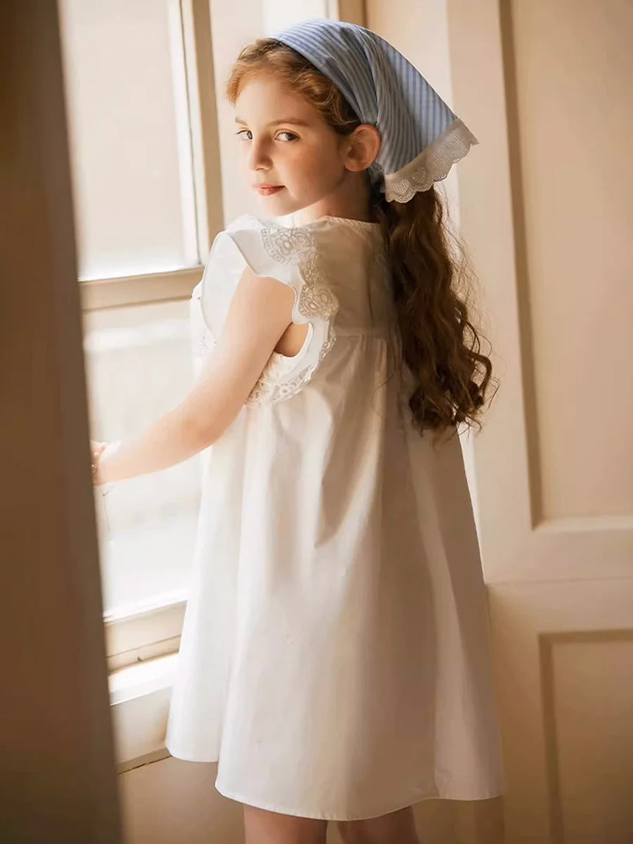 Roter Samtrock für Kleinkinder mit Pailletten – warmer Herbst-Winter-Party-Look für Mädchen von 110cm bis 170cm