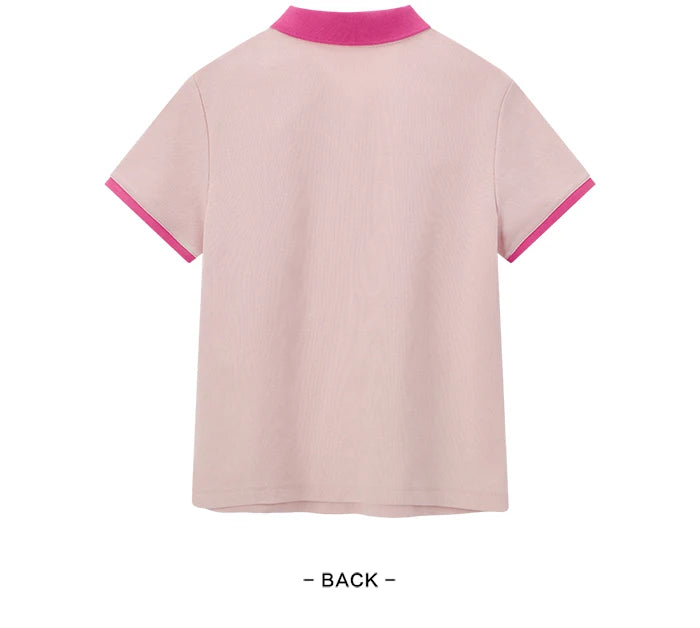 Semir Polo Shirt Frauen cool anti bakteriell schlank süß Stil Sommer neue Farbkontrast Druck Pulloverf Polo