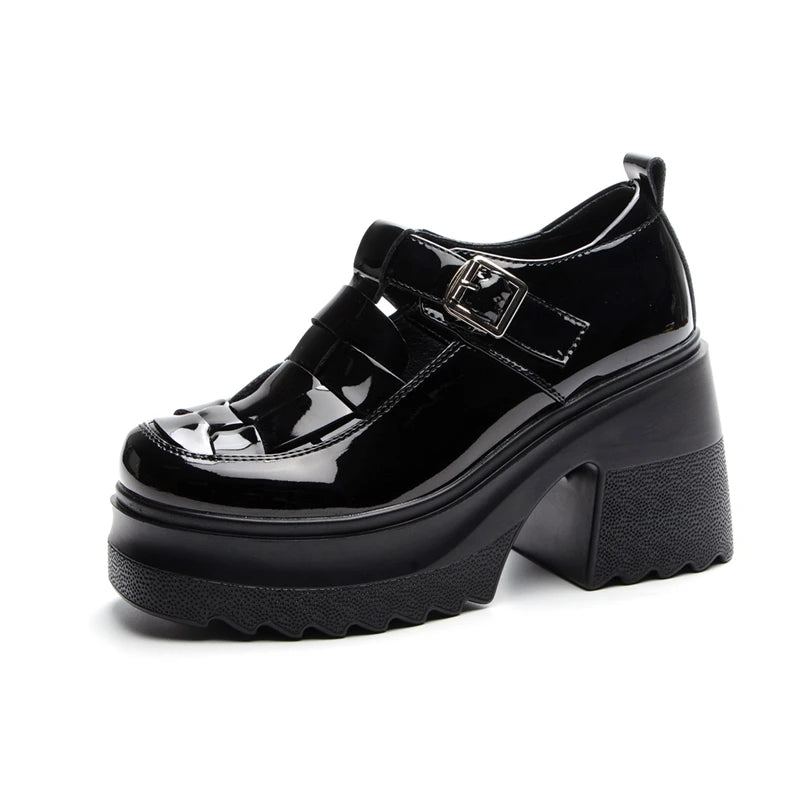 AIYUQI Echtes Leder Frauen Sandalen 2025, Neue Mode High-heel Sandalen Frauen Geschlossene Zehen Plattform Römischen Sandalen Frauen