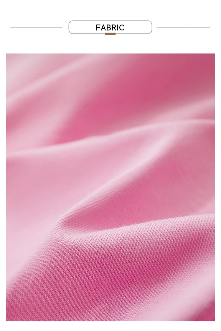 Damen T-Shirts im Minimalismus-Stil mit abstraktem Druck aus Baumwolle