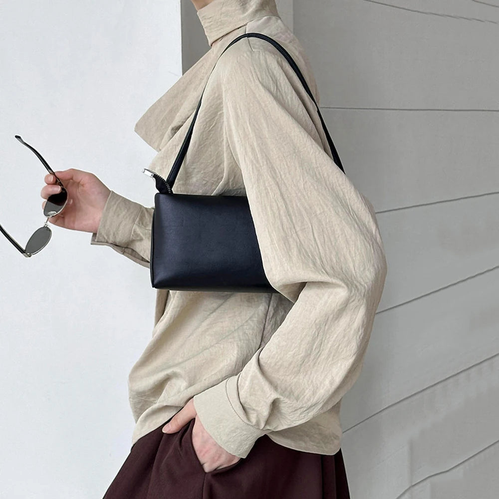 Elegante Damenjacke mit Reverskragen und langen Ärmeln – Patchwork-Design und Taschen für einen luxuriösen Look