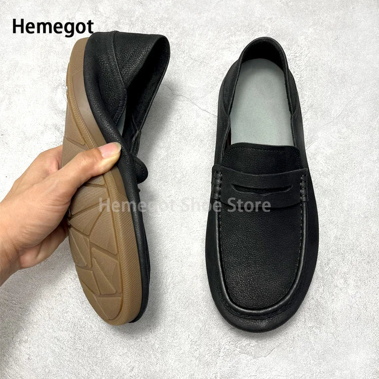 Elegante Herren-Loafer mit dicker Sohle – stilvoll & komfortabel