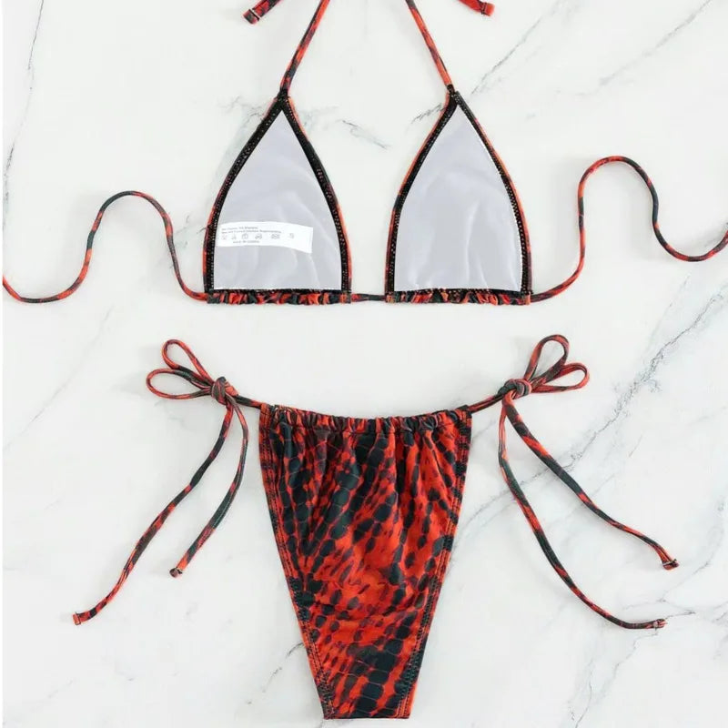 Sexy Bikini-Set mit Push-up-Effekt – Perfekt für Strand und Pool