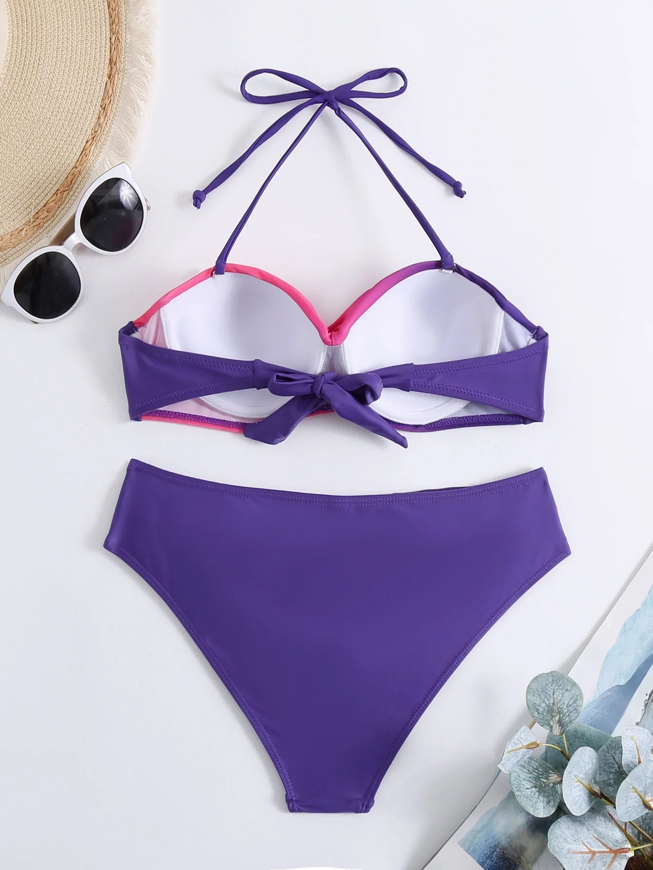 Sexy Bikini-Set für Damen mit Push-up-Effekt – ideal für Strand und Pool