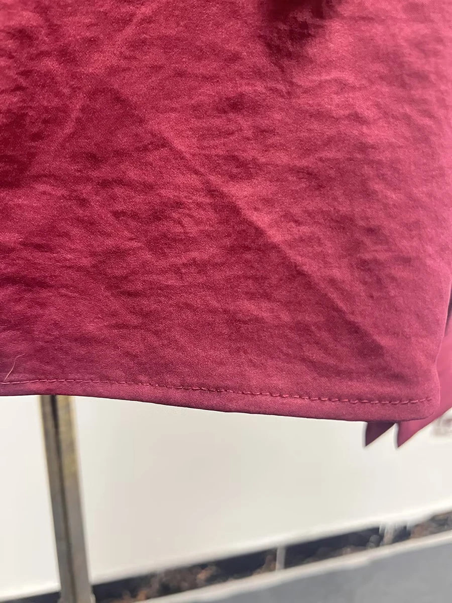 Elegante Damenjacke mit Reverskragen und langen Ärmeln – Patchwork-Design und Taschen für einen luxuriösen Look