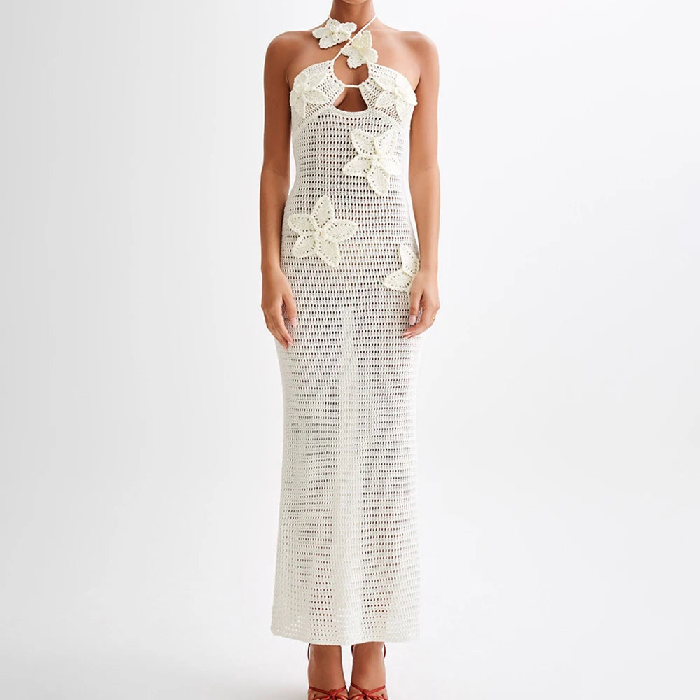 Weite Damen-Jeans mit Fransen und hohem Bund – Patchwork-Design und Taschen im minimalistischen Stil