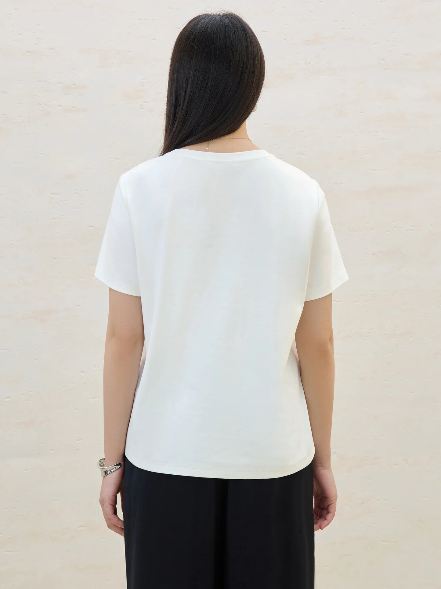Elegantes Plus-Size Sommer-Shirt mit V-Ausschnitt und Doppellagen-Kragen für stilvolle Auftritte