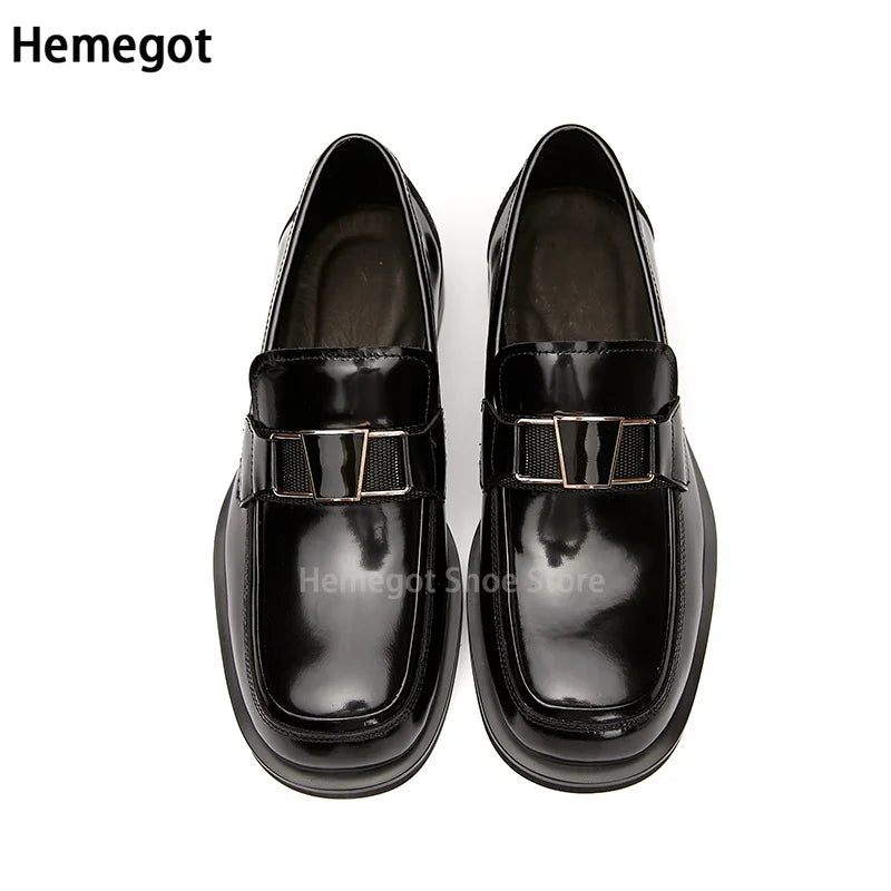 Elegante Herren-Loafer mit dicker Sohle – stilvoll & komfortabel