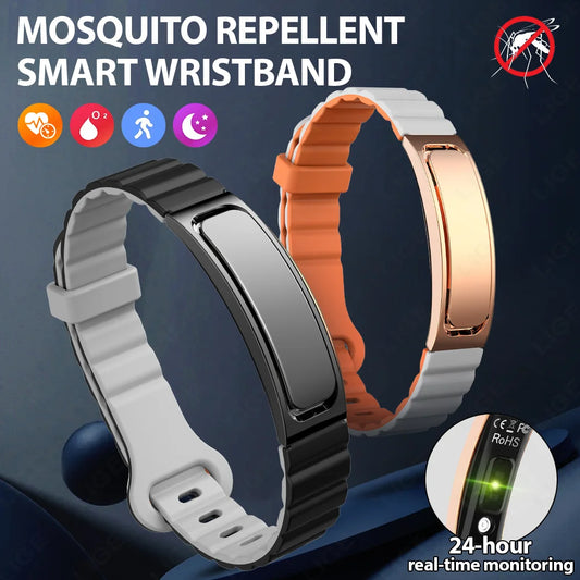 Herren Smartwatch mit Anti-Mücken-Funktion und Schlaf-Gesundheitsüberwachung