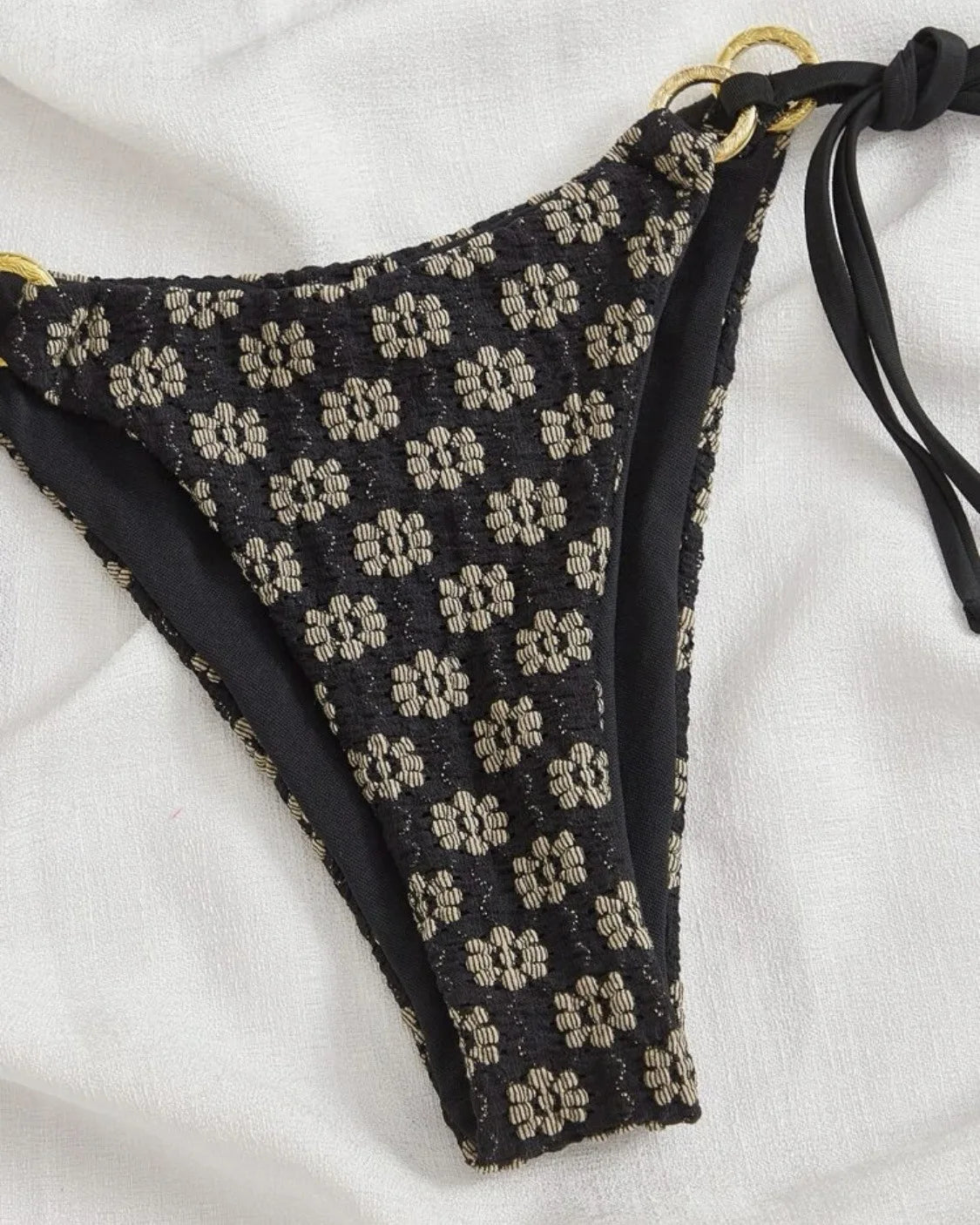 Weißer Push-Up-Bikini im brasilianischen Stil für Damen – ideal für Strand und Pool