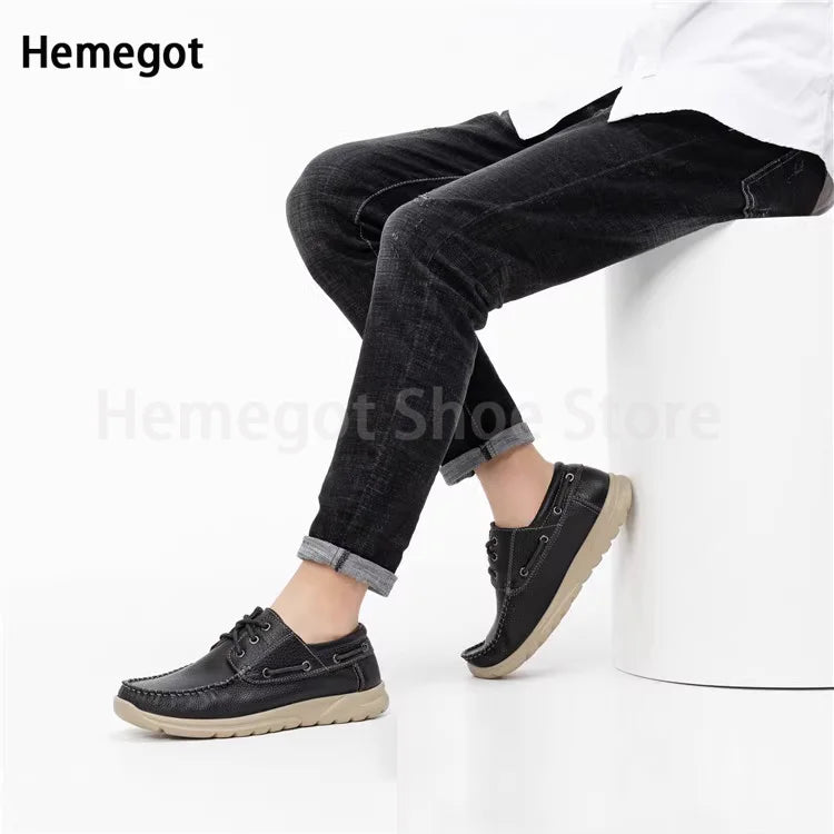 Schnürschuhe aus Echtleder für Herren – klassisch & bequem