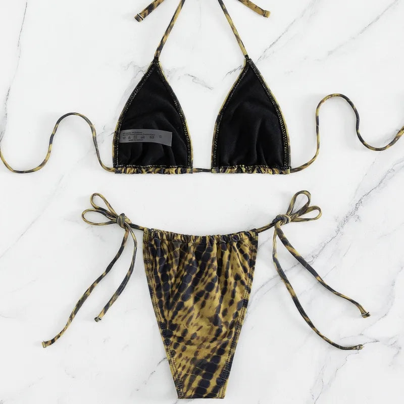 Sexy Bikini-Set mit Push-up-Effekt – Perfekt für Strand und Pool
