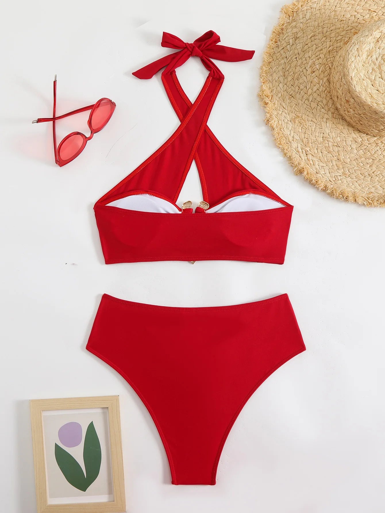 Sexy Push-Up Bikini-Set für Damen – Brasilianischer Stil für Strand und Pool
