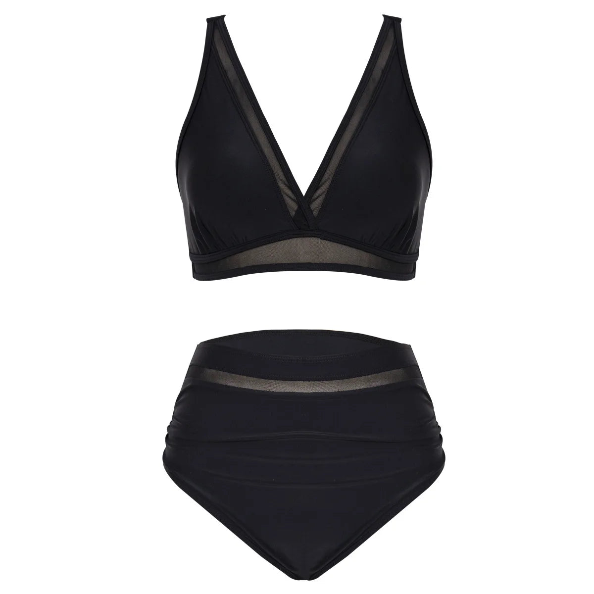 Sexy florales Bikini-Set mit Push-up für Damen – ideal für Strand und Pool
