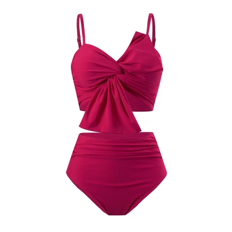 Dreiteiliges Damen-Bikini-Set im brasilianischen Stil – ideal für Strand und Pool