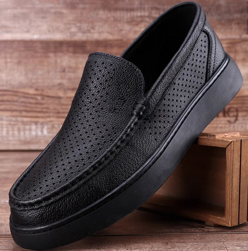 Elegante Herren-Loafer mit dicker Sohle – stilvoll & komfortabel