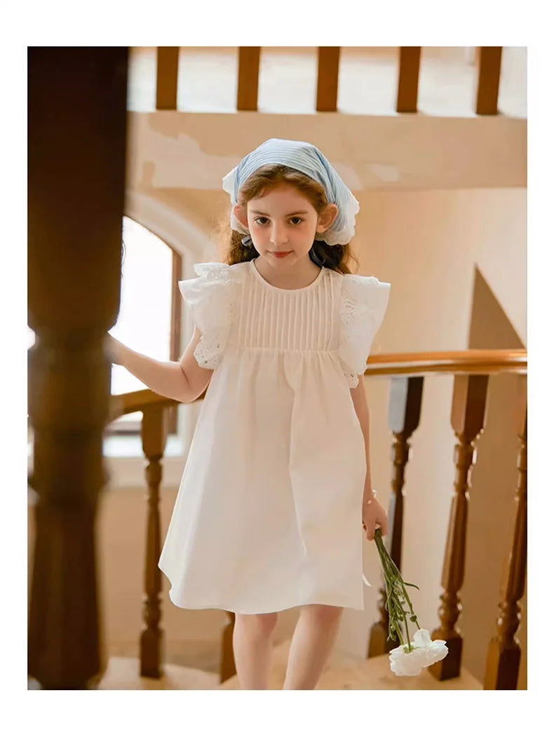Roter Samtrock für Kleinkinder mit Pailletten – warmer Herbst-Winter-Party-Look für Mädchen von 110cm bis 170cm