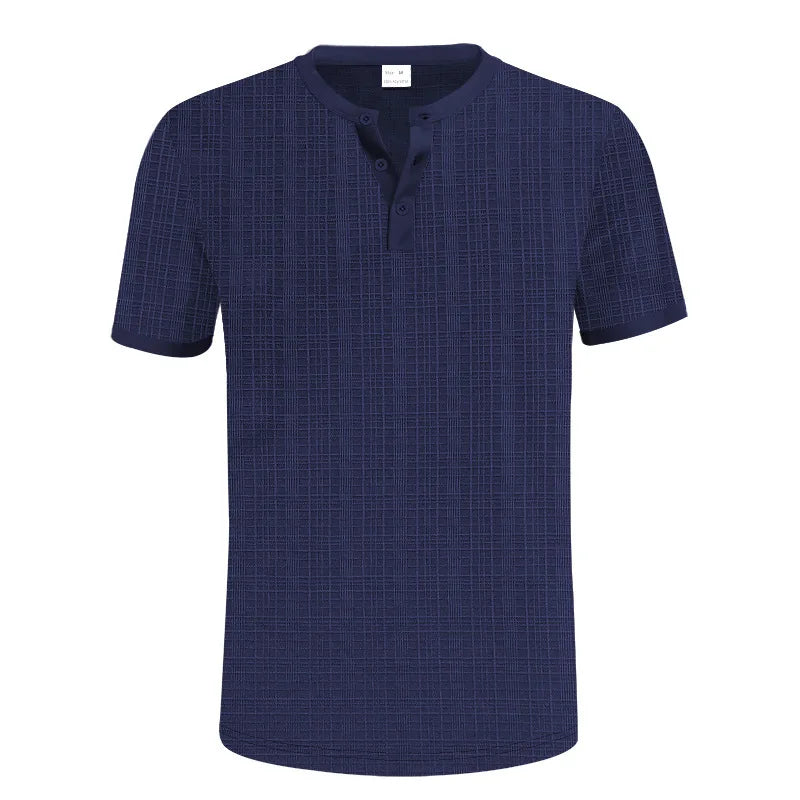 Leichtes, atmungsaktives Herren-Mesh-Shirt für Partys und Nachtclubs – europäischer und amerikanischer Stil