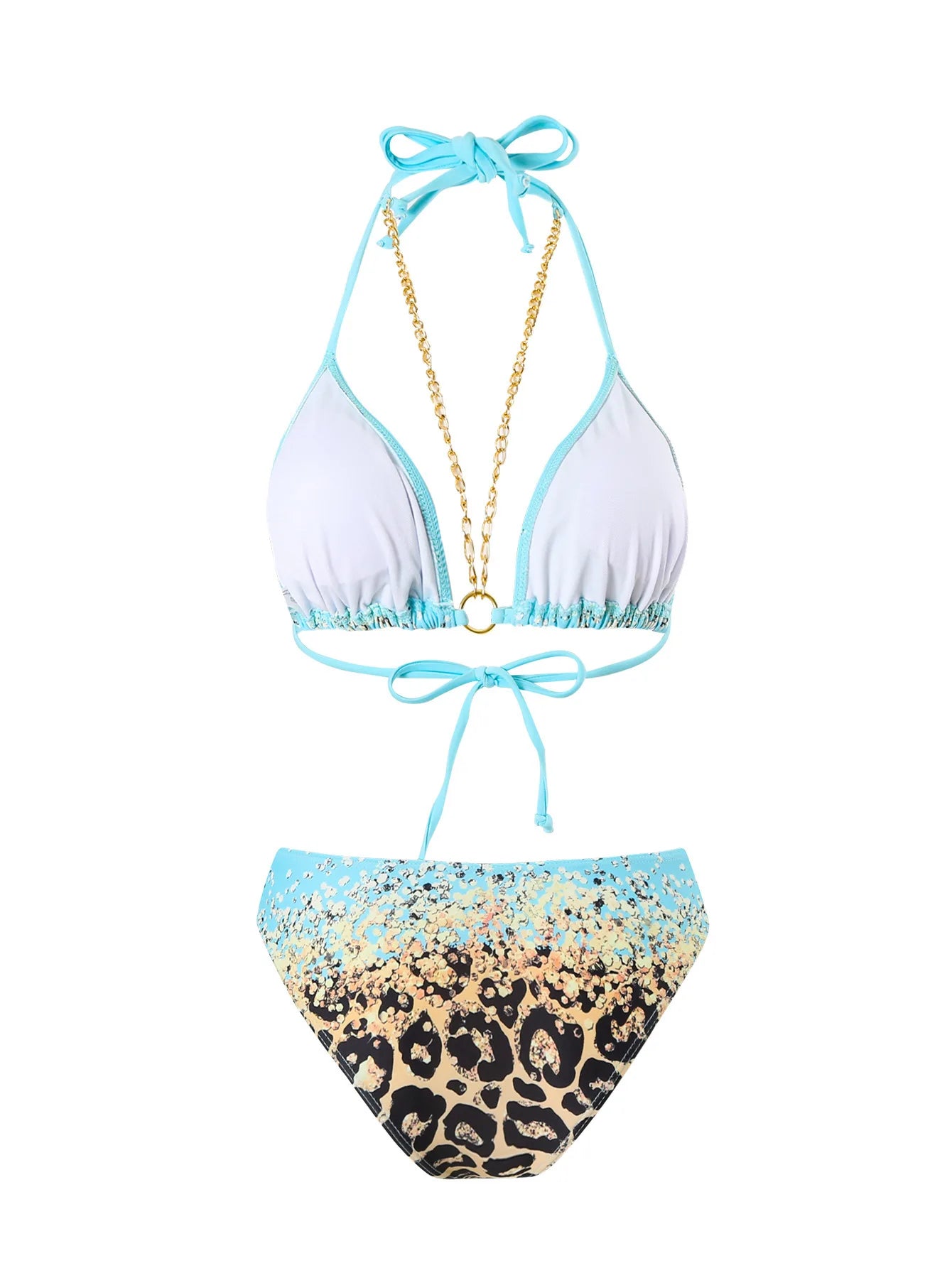 Sexy Bikini-Set in Pink – Solide Farbe ideal für Strand und Pool