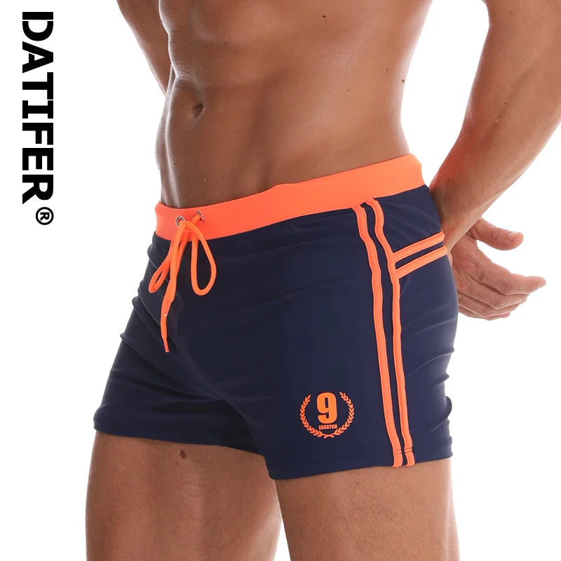 Kurze Herren-Sport-Badeshorts für Strand und Surfen – ideal zum Schwimmen und Fitness