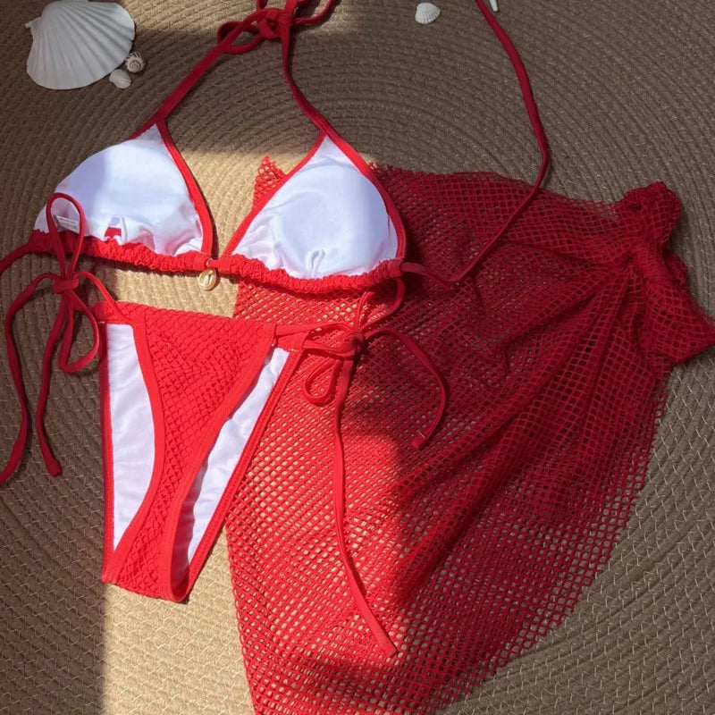 Sexy Bikini-Set für Damen mit Push-up-Effekt – ideal für Strand und Pool