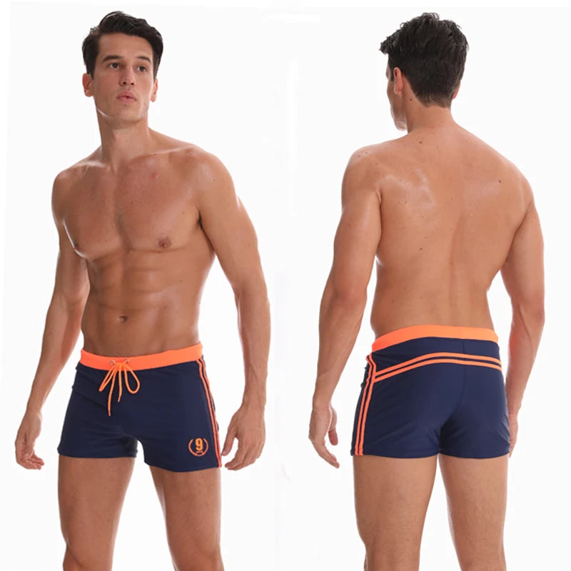 Kurze Herren-Sport-Badeshorts für Strand und Surfen – ideal zum Schwimmen und Fitness