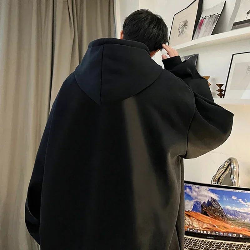 Herbst Hip Hop Mode übergroße Hoodies für Männer Anime Print Hoody Sweatshirts lässig Goth Hoodie Y2k Streetwear Kleidung
