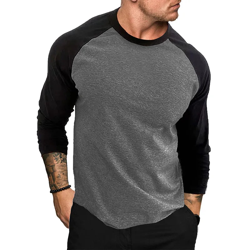 Atmungsaktives Herren-Sportshirt mit V-Ausschnitt und kurzen Ärmeln – ideal für Fitness und Freizeit