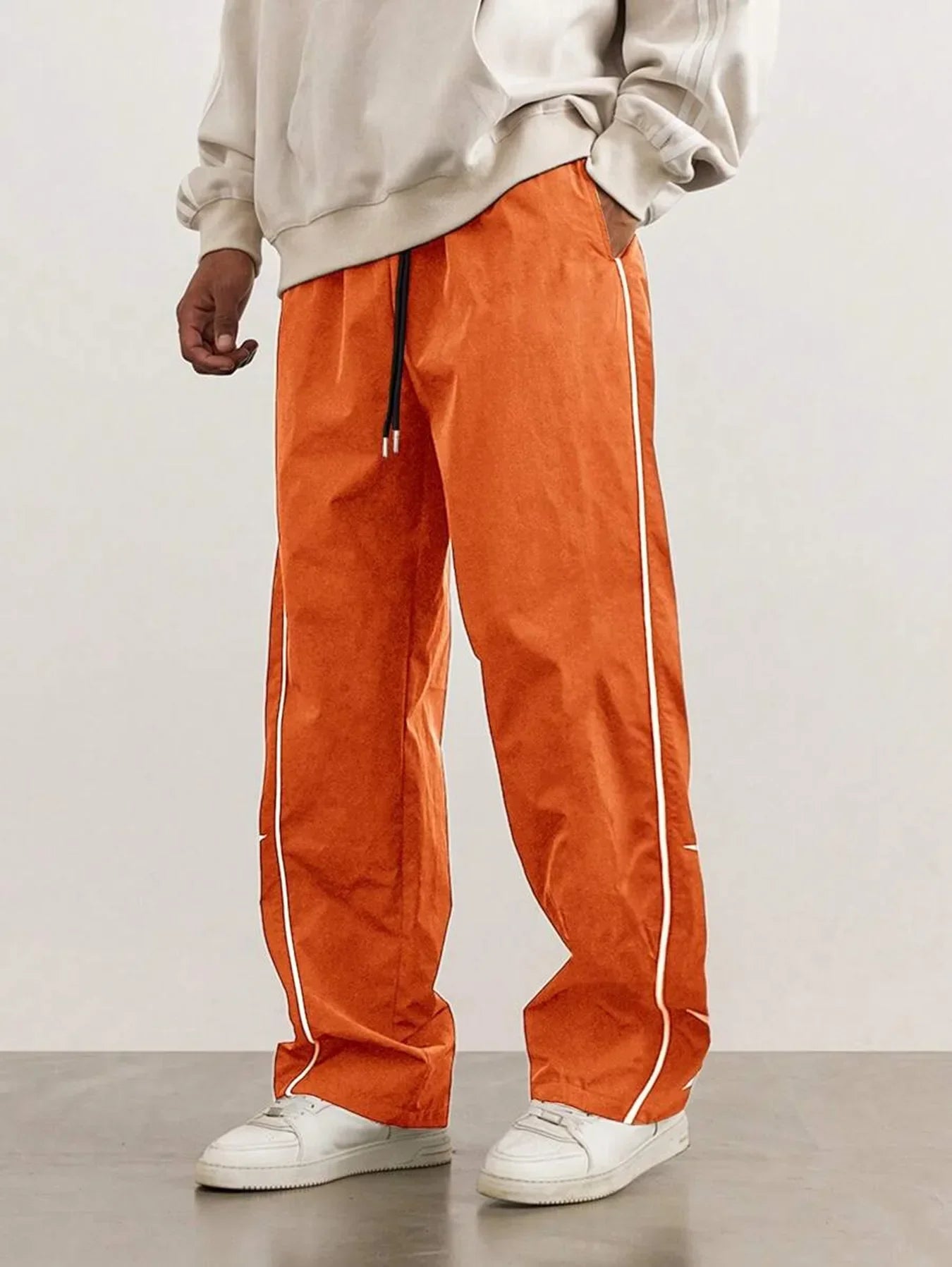 Männer Neue Gestickte Casual Hosen High Street Trendy Marke Retro Casual Hosen Männer