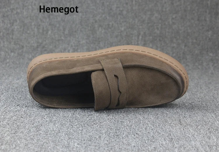 Elegante Herren-Loafer mit dicker Sohle – stilvoll & komfortabel