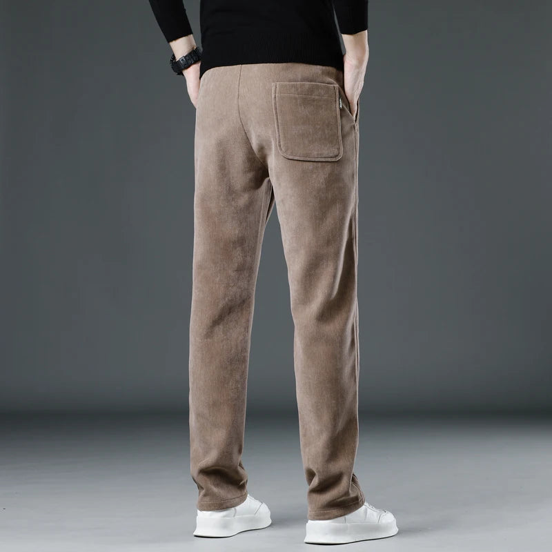 Herren Freizeit Hose in 6XL mit elastischer Taille und Taschen