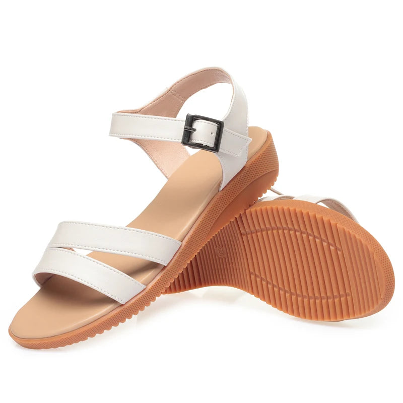 Damen Keil Sandalen Rutschfest Große Größen 41-43