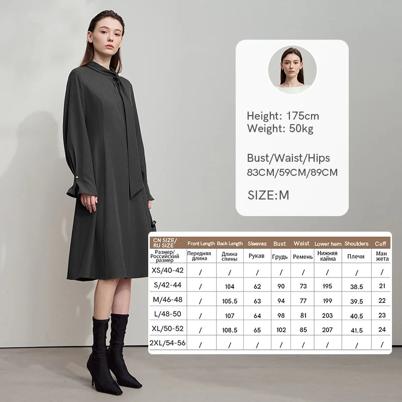 Elegantes Abendkleid Mit Schnürung Für Büro Und Gala