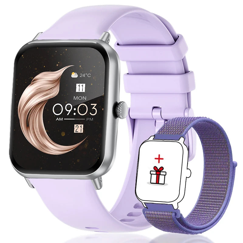 LIGE Bluetooth Anruf SOS Smart Uhr männer Sport Fitness Herz Rate Monitor IP68 Wasserdicht Neue Smartwatch Für Android IOS 2025