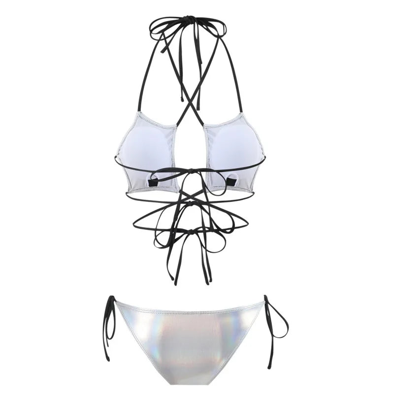 Sexy Bikini-Set für Damen mit Push-up-Effekt – Perfekt für Strand und Pool