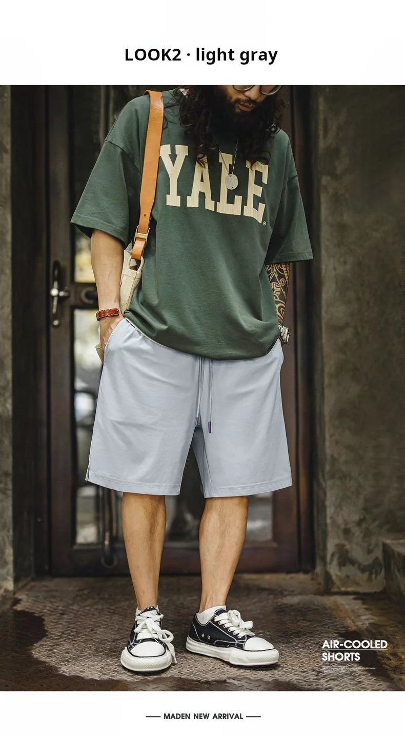 Herren Shorts im Sommer-Stil mit UPF 50+ und elastischem Bund
