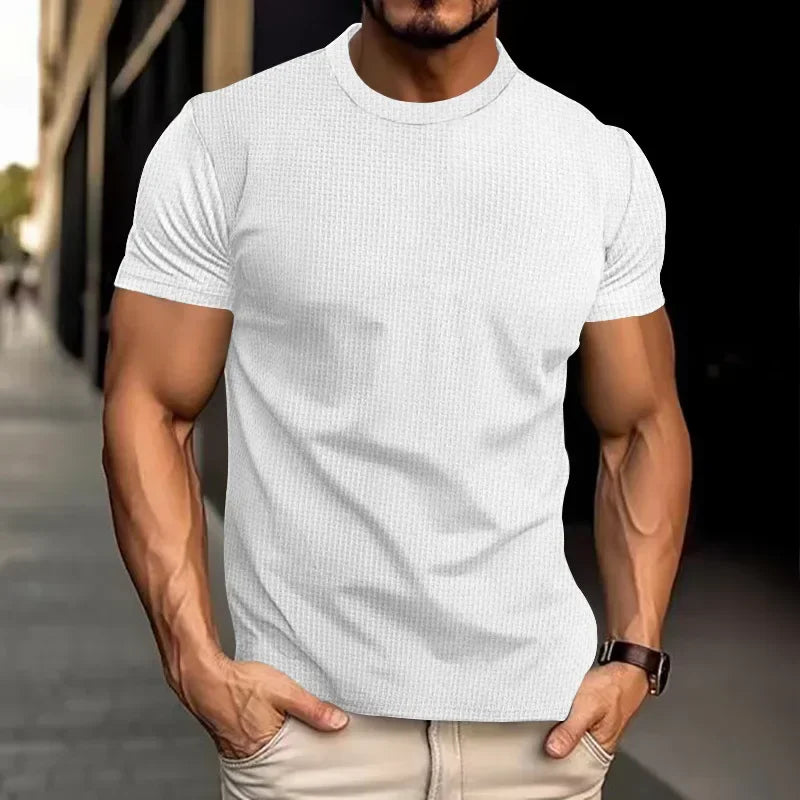Kurze Herren-Freizeithose mit Mehrfachtaschen – locker geschnittene, leichte Outdoor- und Sporthose