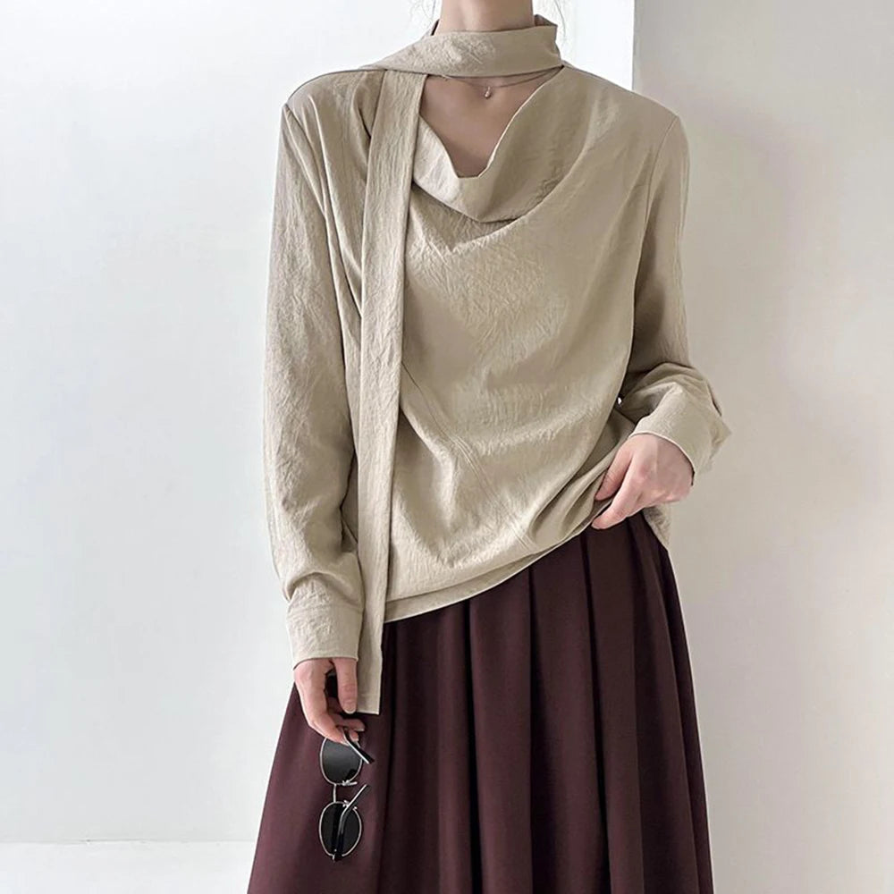 Elegante Damenjacke mit Reverskragen und langen Ärmeln – Patchwork-Design und Taschen für einen luxuriösen Look